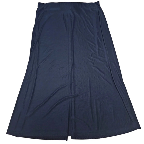 BRIGGS New York Skirt; XL Black With Buttons Going Halfways Down - Picture 6 of 7